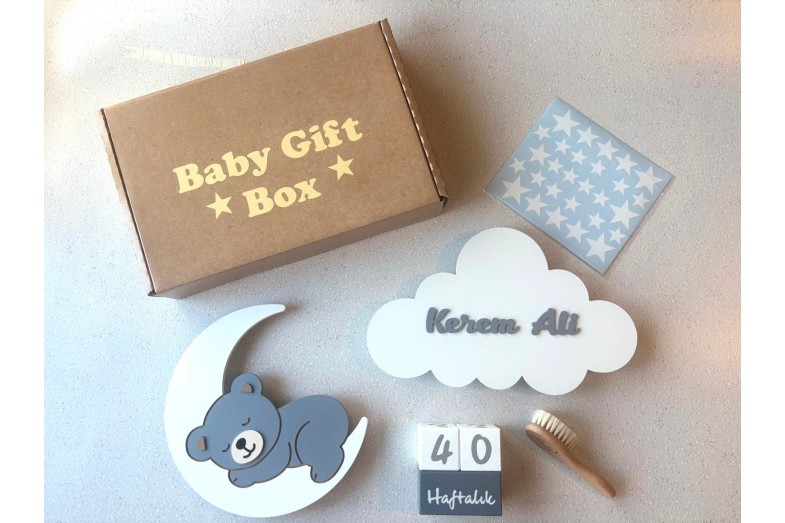 Grey Lamba Hediye Kutusu